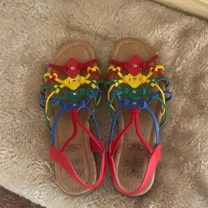 Impo Multicolor Strappy Sandals